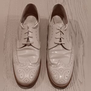 PERTINI Italy Leather Oxfords Size 40 Or 9